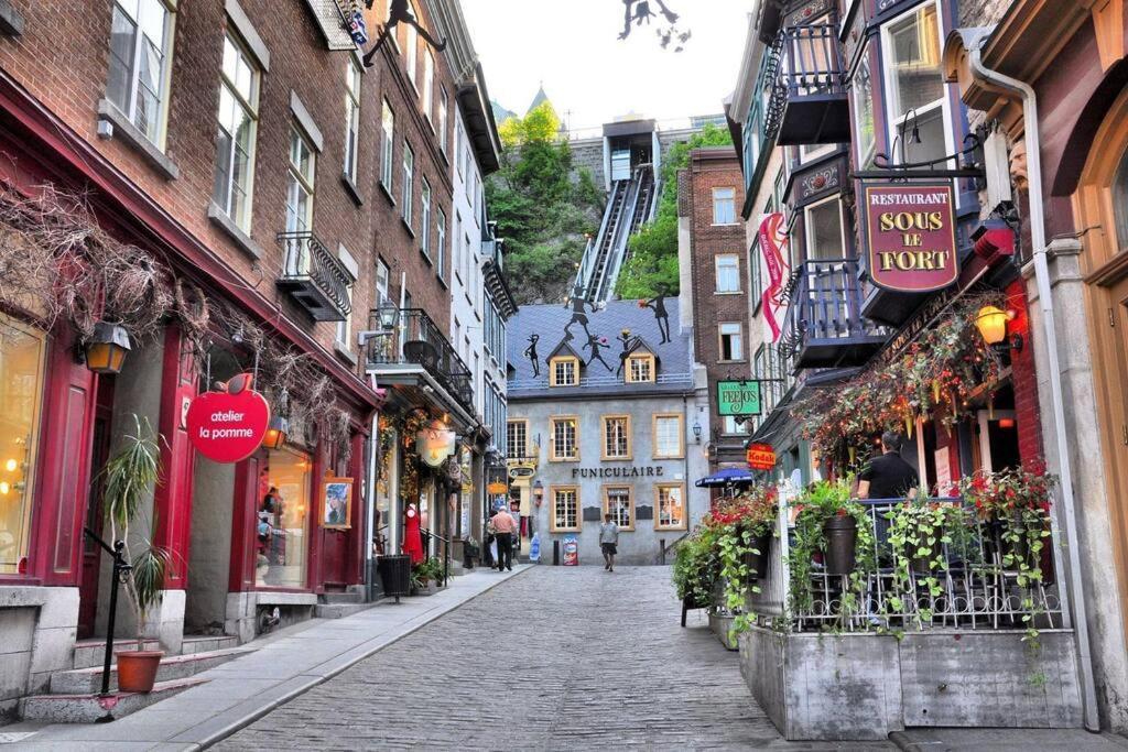 Apartamento Penthouse With Free Indoor Parking Downtown Ciudad de Quebec Exterior foto